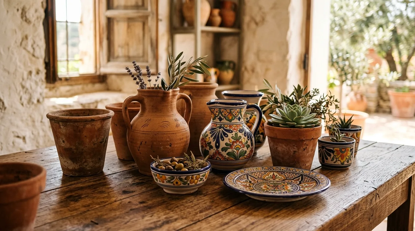 Finish the home with collected Mediterranean character inspiration for a Spanish-style home.